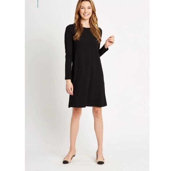 Tyler Boe Dresses & Skirts - New Tyler Boe Long Sleeve Dress Black Size S Small Swing Dress
